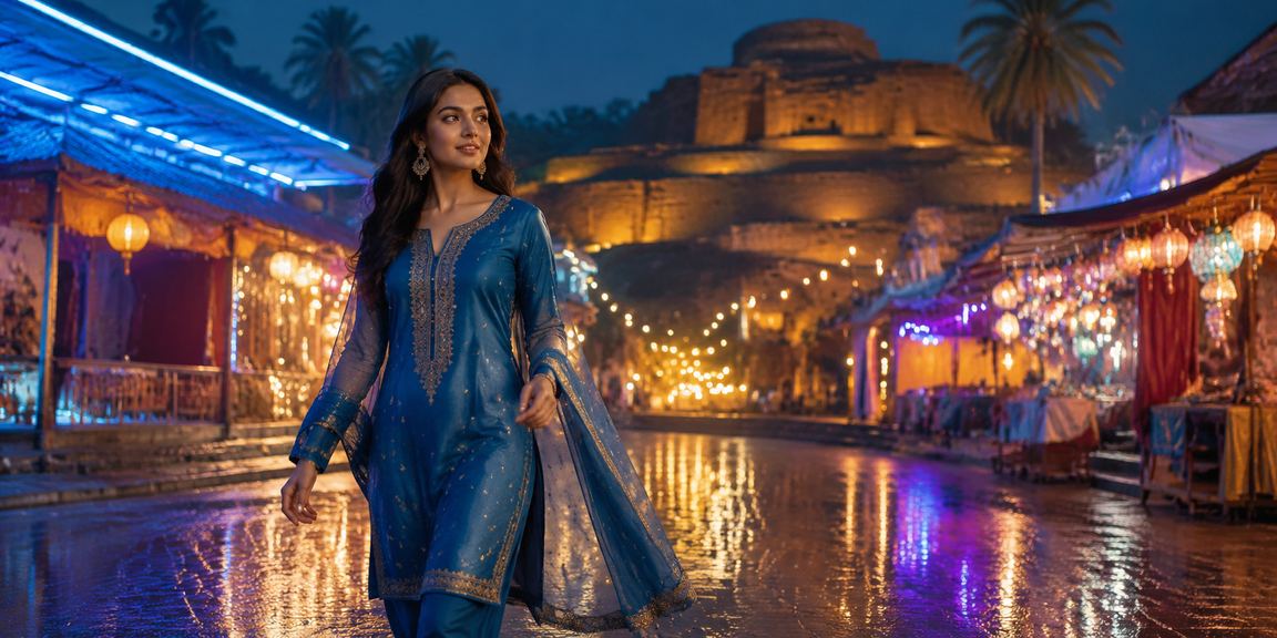 A young woman in shalwar kameez in Bogura playing jaya88 entertainment casino games on her mobile