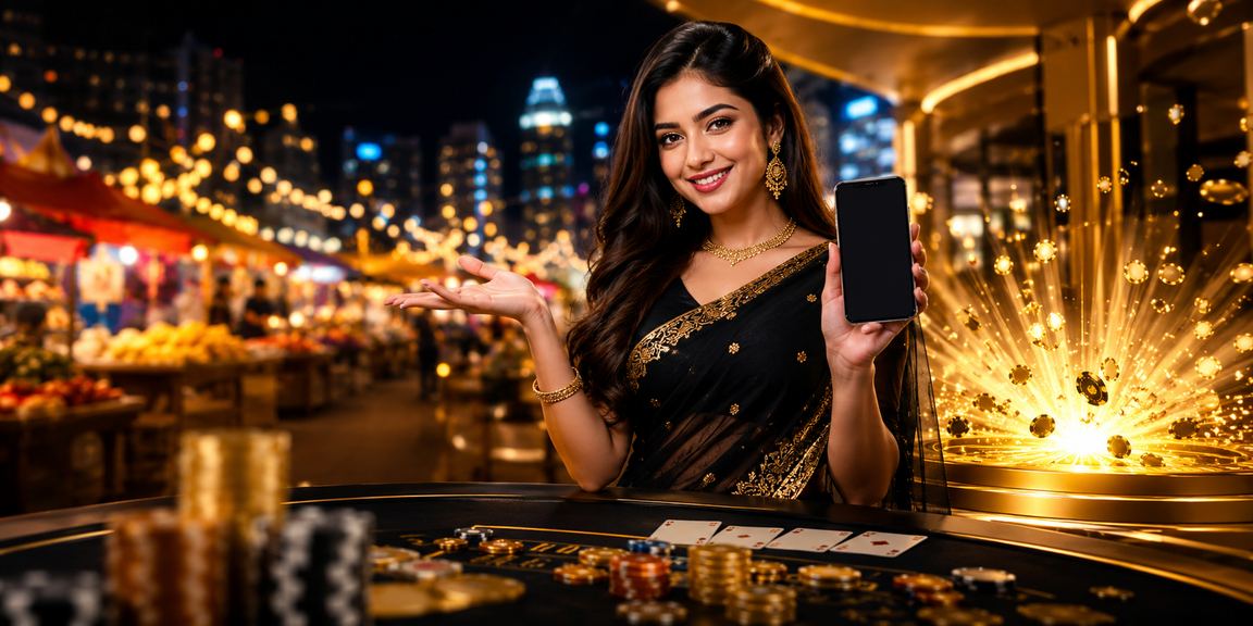 Players enjoying a baccarat game at Sylhet Night Market